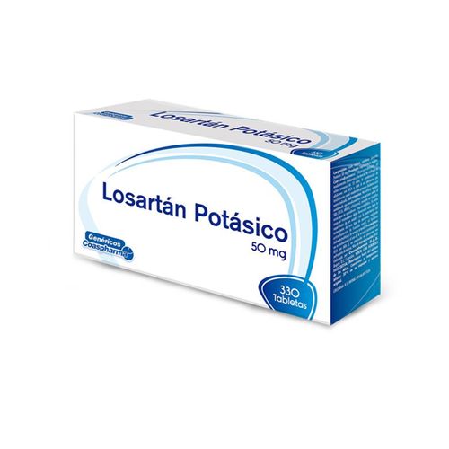 Losartan 50 Mg Caja X 330 Tabletas Coaspharma