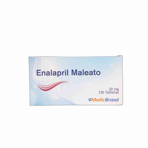 Enalapril 20 Mg Caja X 330 Tabletas Coaspharma