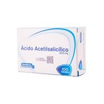 Ácido Acetil Salicílico 500 mg 100 Tabs