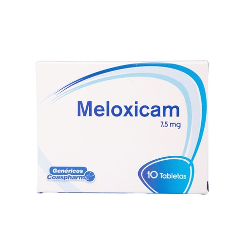 Meloxicam 7.5 Mg Caja X 10 Tabletas Coaspharma