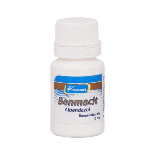 Benmacit Albendazol 4% Suspensión Frasco X 10 Ml Tridex
