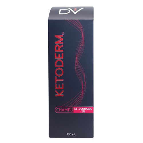 Shampoo Ketoderm Ketoconazol 2% Frasco X 250 Ml Coaspharma