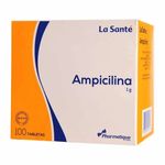 Ampicilina 1Gr Caja X 100 Tabletas La Santé
