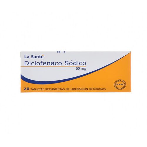 Diclofenaco 50 Mg Caja X X20 Tabletas La Santé