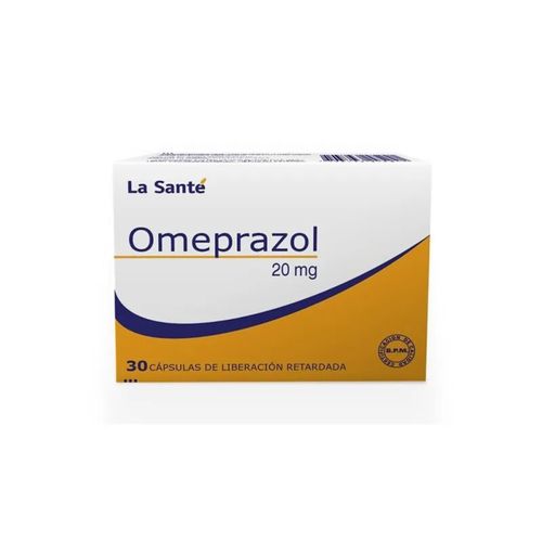 Omeprazol 20 Mg Caja X 30 Cápsulas La Santé