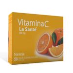 Vitamina C 500 Mg Naranja Tabletas 500