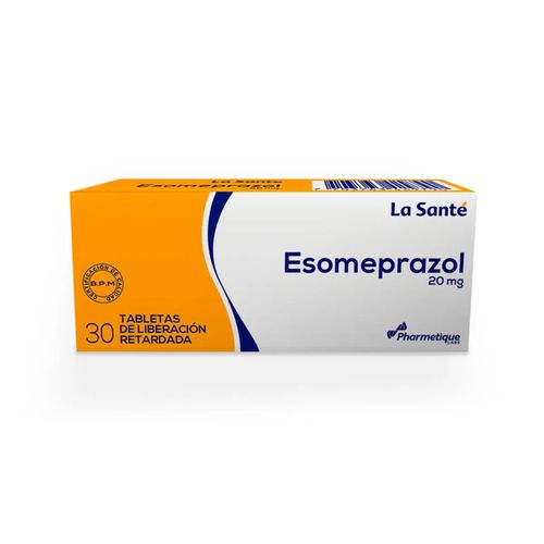 Esomeprazol 20 Mg Caja X 30 Tabletas La Santé