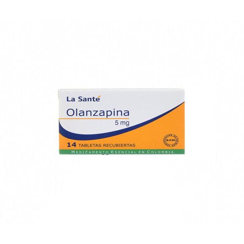 Olanzapina 5 Mg Caja X 14 Tabletas La Santé