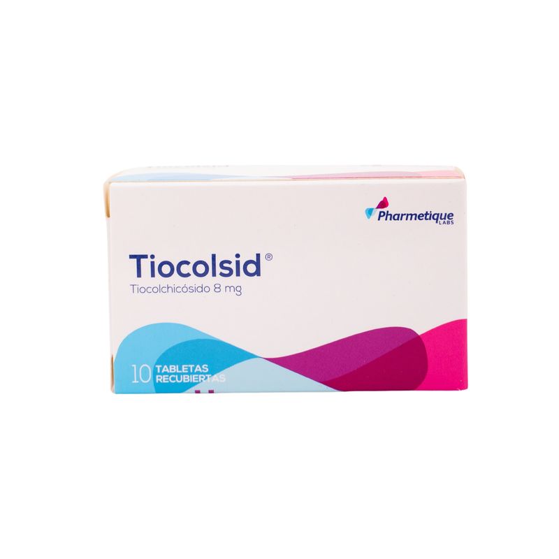 Tiocolsid Forte Tiocolchicósido 10 Tab