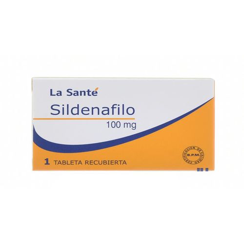 Sildenafilo 100 Mg Caja X 1 Tabletas La Santé