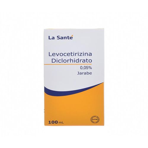 Levocetirizina Diclo Jarabe 0,5 Mg/Ml Frasco X 100 Ml La Santé