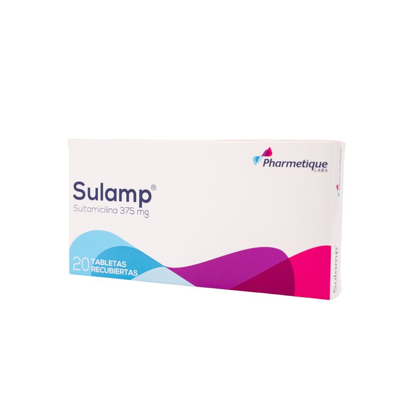 Sulamp Sultamicilina 375 Mg Caja X 20 Tabletas Bussie - AXA lo tiene