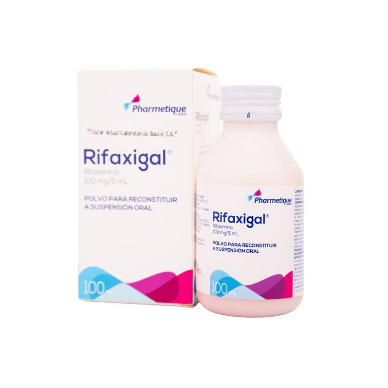 Rifaxigal Rifaximina Suspensión 100 ml Oral