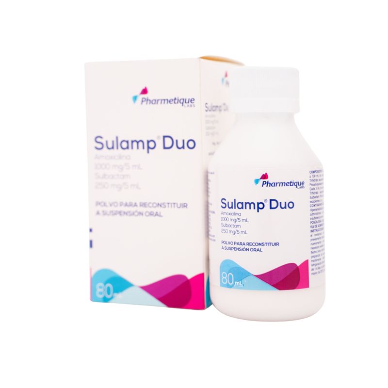 Sulamp Duo 80 mg Suspensión Oral 80 ml