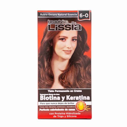 Tinte Lissia Kit Rubio Oscuro 6-0