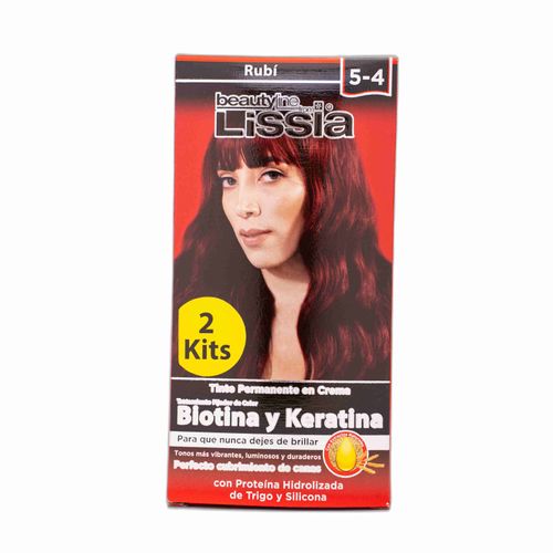 Tinte Lissia 2 Kits Rubi 5-4