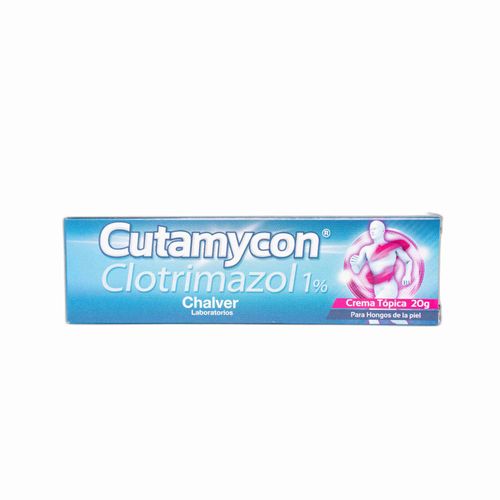 Cutamycon Clotrimazol 1% Tubo X 20 Gr Crema Tópica Chalver