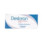 Desloran Desloratadina 5 mg 10 Tabletas