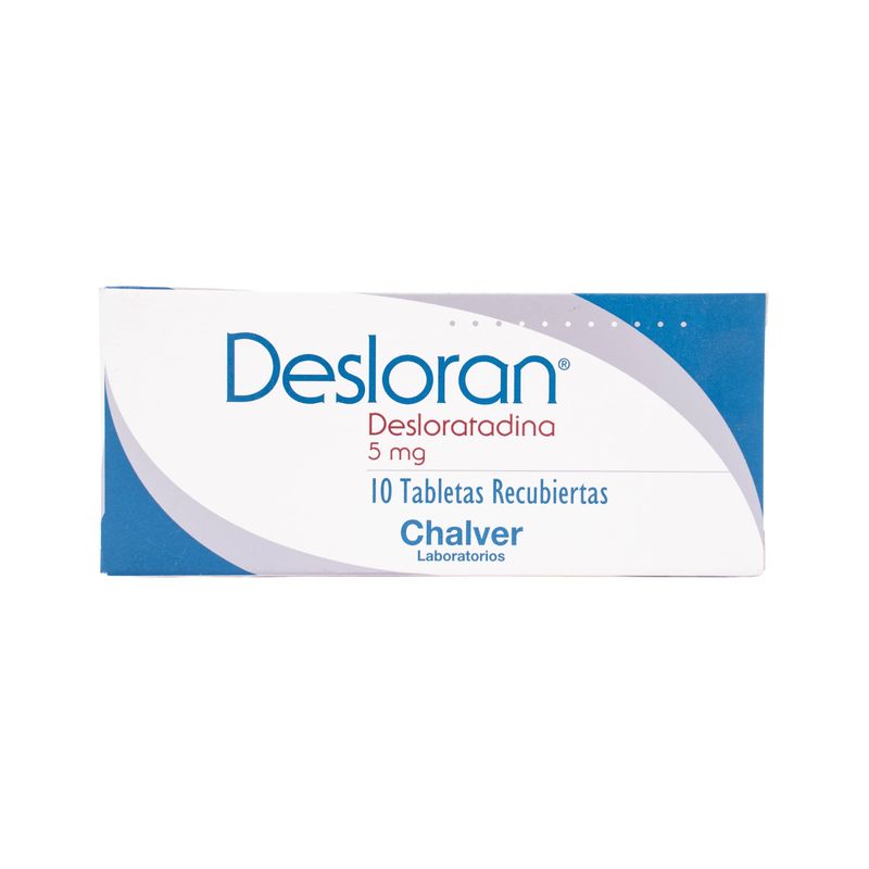 Desloran Desloratadina 5 mg 10 Tabletas