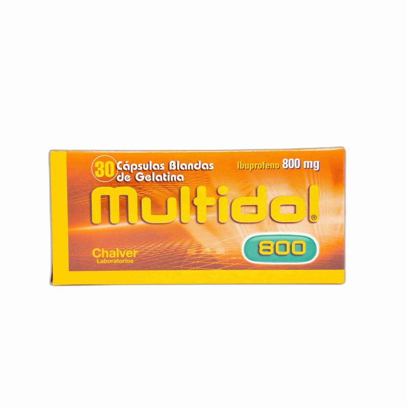 Multidol Ibuprofeno 800 mg 30 Cápsulas