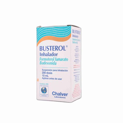 Busterol Budesonida 160/4.5 Mcg Frasco X 200 Dosis Solución Inhalar Chalver