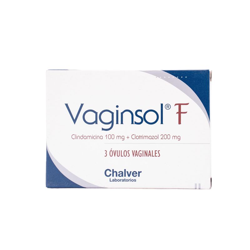 Vaginsol F Caja x 3 Cápsulas Vaginales