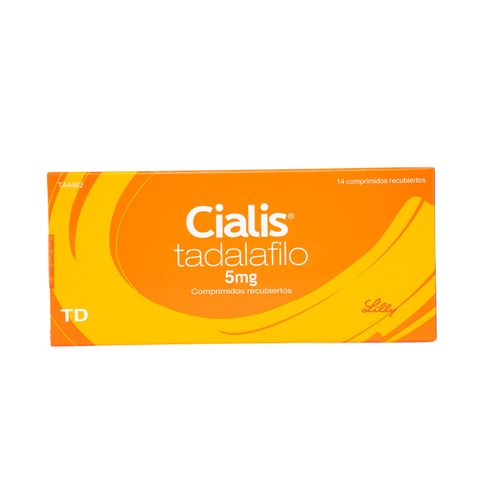 Cialis Tadalafil 5 Mg Caja X 14 Comprimidos Lilly
