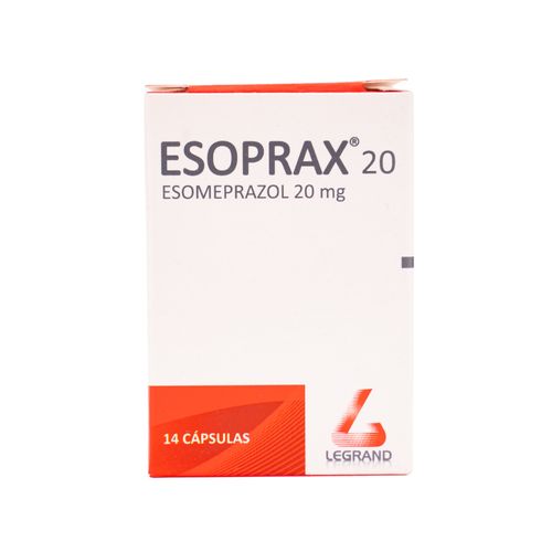 Esoprax Esomeprazol 20 Mg Caja X 14 Cápsulas Legran