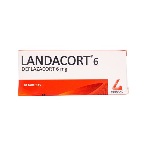 Landacort Deflazacort 6 Mg Caja X 10 Tabletas Legran