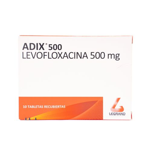 Adix Levofloxacina 500 Mg Caja X 10 Tabletas Legran