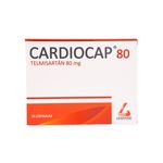 Cardiocap Telmisartán 80 mg 28 Cápsulas
