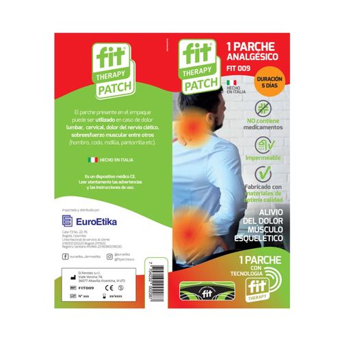 Fit Analgesico Monodosis Sobre 1 Und Euroetika
