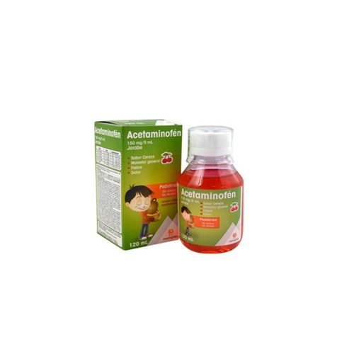 Acetaminofén Jarabe 150 Mg/5 Ml Frasco X 120 Ml Memphis
