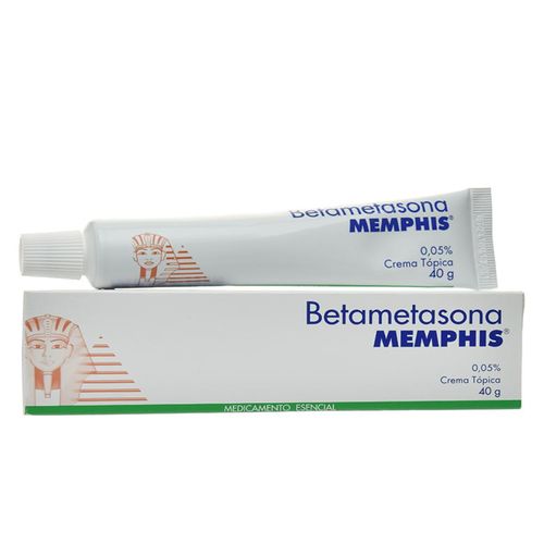 Betametasona 0.05% Crema Tubo X 40 Gr Tópica Memphis