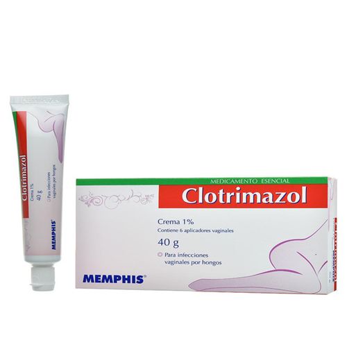 Clotrimazol 0.01 Crema Vaginal Tubo X 40 Gr Memphis