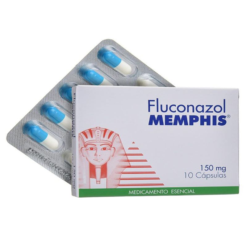 Fluconazol 150 Mg Caja X 10 Cápsulas Memphis
