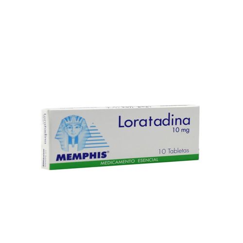 Loratadina 10 Mg 10 Tabletas Memp