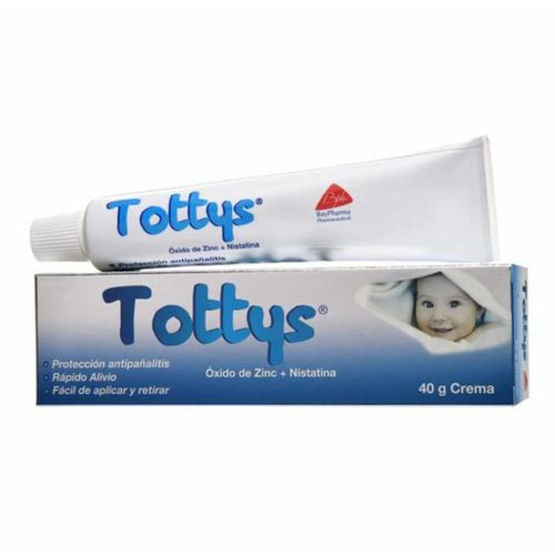 Crema Antipañalitis Tottys Tubo X Con 40 G