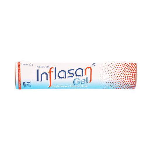 Inflasan Piroxicam 0.5% Tubo X 50 Gr Gel Tópico Ropsohn