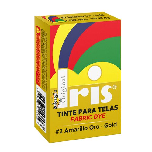 Tinte Iris 2 Amarillo Oro Caja X 9 Gr