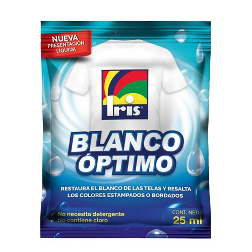 Tinte Iris Líquido Blanco Optimo Sobre 25 Ml