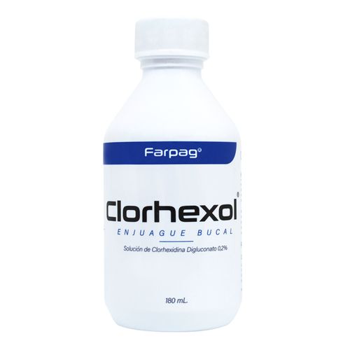 Enjuague Bucal Clorhexol 0,2% Frasco X 180 Ml Farpag