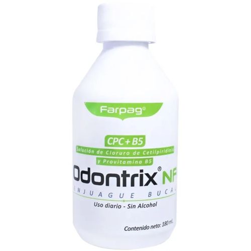 Odontrix Nf Enjuague Bucal Frasco 180 Ml Farpag