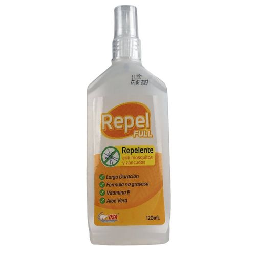 Repelente Repelful Frasco X 120 Ml Osa