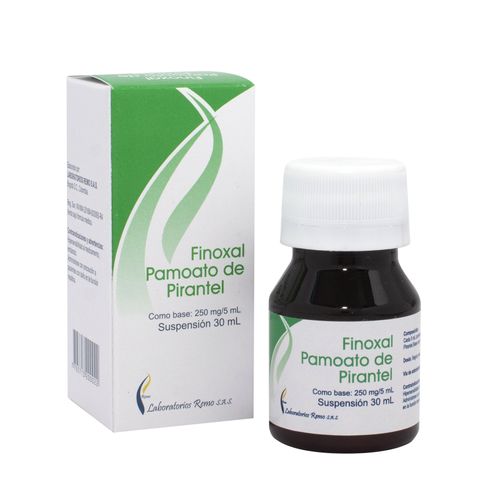 Finoxal Pirantel 250Gg/5Ml Frasco X 30 Suspensión Remo