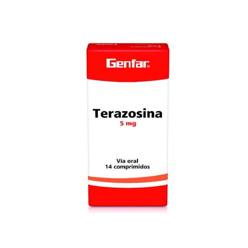 Terazosina 5 Mg Caja X 14 Comprimidos Genfar
