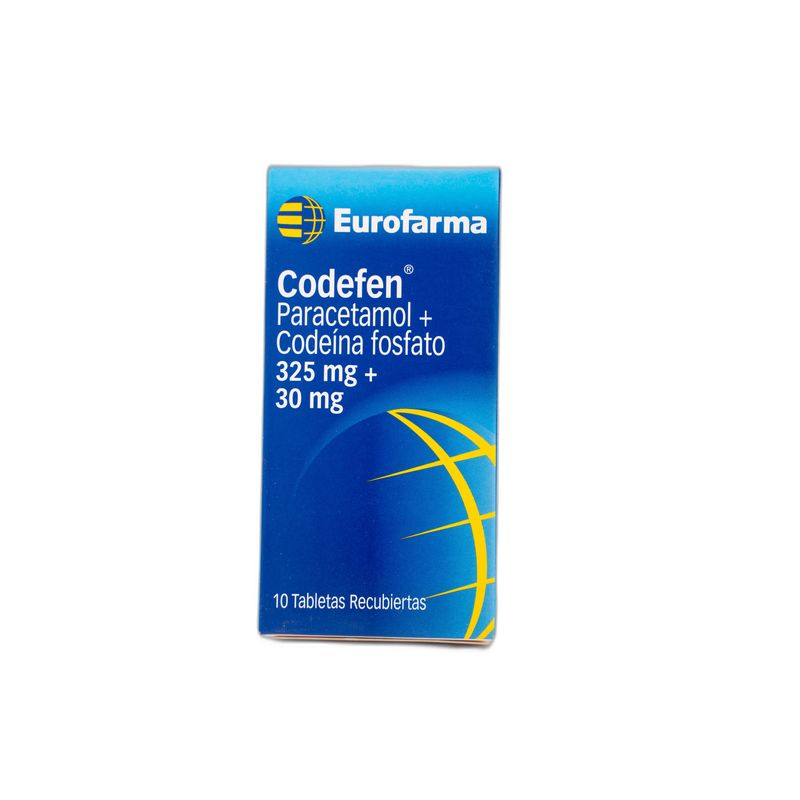 Codefen 325/30 mg 10 Tabletas Regulado