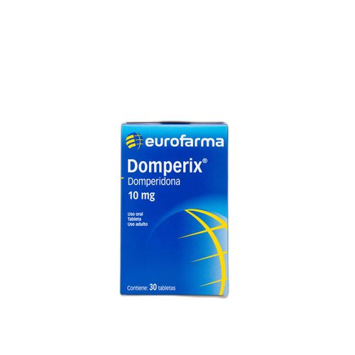 Domperix Domperidona 10 Mg Caja X 30 Tabletas Eurofarma