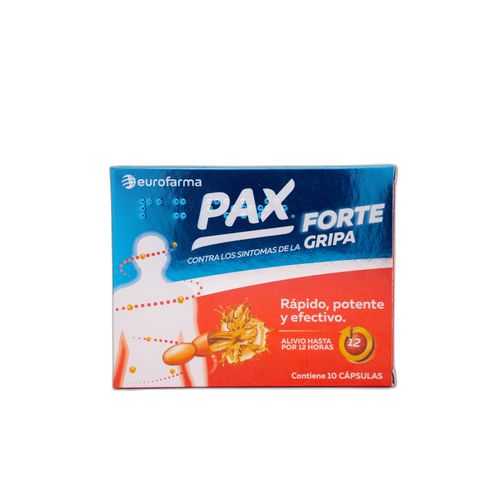 Pax Forte 400 Caja X 10 Cápsulas Eurofarma