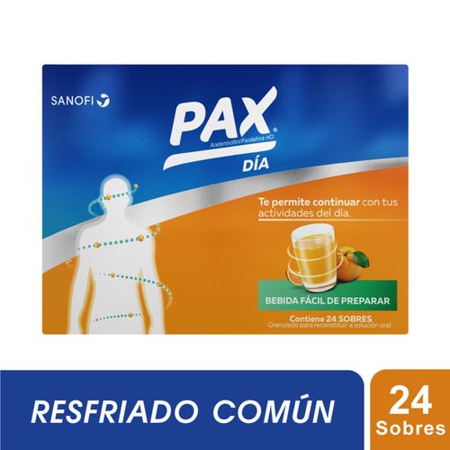 Pax Día Naranja Caja X 24 Sobres 6 Gr Eurofarma